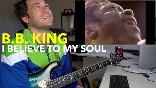 Guitar Teacher REACTS: B.B. KING  I Believe To My Soul  Live in Africa 1974