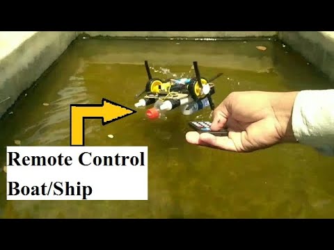 Making Remote Control Boat Remote Control Boat/Ship, How to make Remote Control Boat, DIY BOAT,RC ...