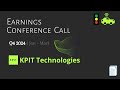 Kpit technologies ltd  q4 2024  earnings conference call