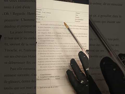 جدع مشترك علوم وآداب tronc commun contrôle N2 aux champs الجزء التاني élément perturbateur