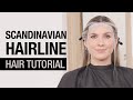 Scandinavian hairline blonding technique  trending hair color tutorial  kenra color
