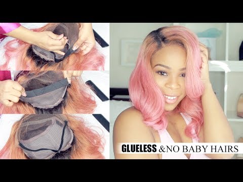 HOW TO: Sew an ELASTIC BAND on lace FRONT wig, GLUELESS & EASY (EXTREMELY DETAILED)   | RPGSHOW WIG