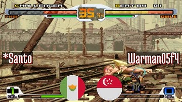 SNK vs Capcom Chaos Super Plus (FT5) - *Santo (MX) vs Warman05f4 (SG) - 2021-11-07
