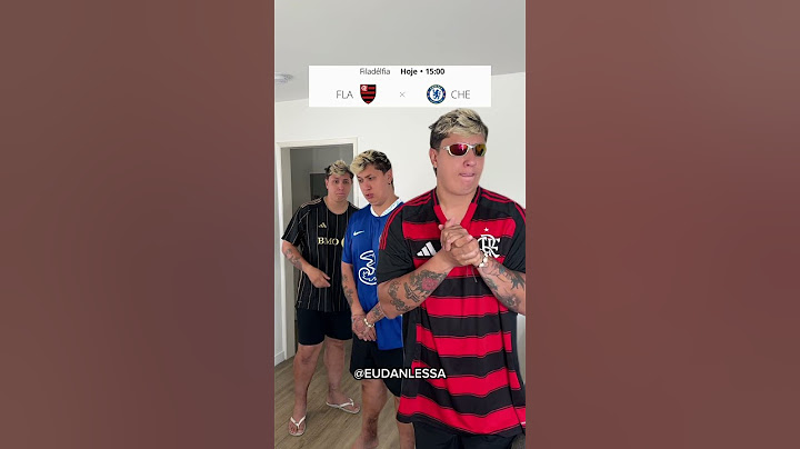 HOJE TEM FLAMENGO X CHELSEA #futebol #flamengo
