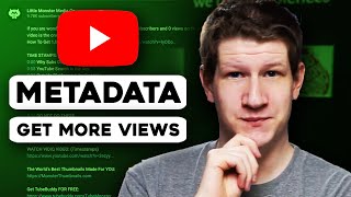 YouTube Metadata Tips 2021 | How To Get More Views On YouTube For Beginners