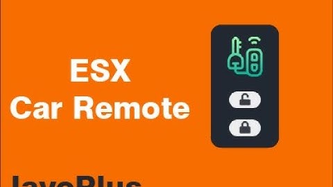 Fivem-ESX Car Remote