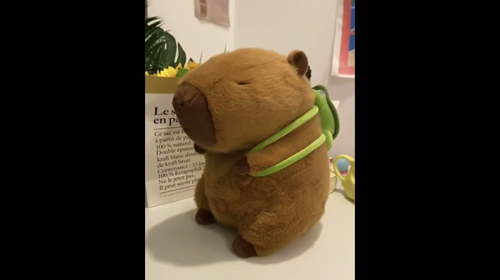 Capivara Kawaii - Pelúcia #amordemãe