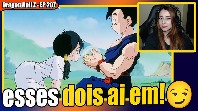 cátia reagindo a (Dragon Ball Z - EP 204) O Inicio da Saga Majin Boo 