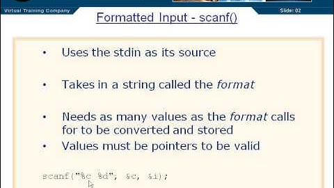 08.06.Formatted Input Scanf