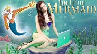 Little Mermaid DIY Hipster Halloween Costume!