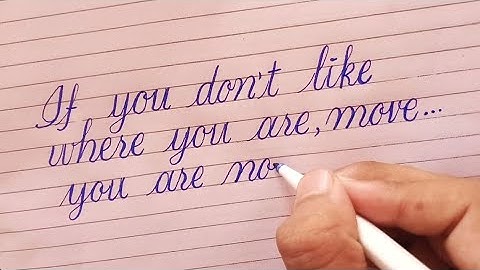 Elon Musk Life Changing Quote | How to write beautiful english calligraphy with cut marker |