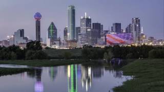[10 Hours] Downtown Dallas - Video & Soundscape [1080HD] SlowTV