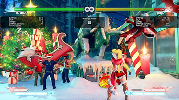 Street Fighter V R Mika Air to Air, Air Combos!  Street Fighter V Season 2