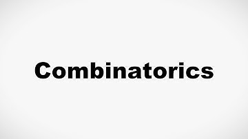 How to Pronounce Combinatorics