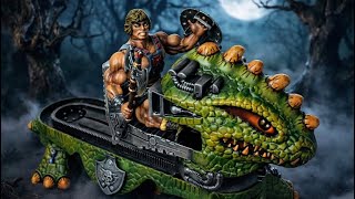 New Masters of the Universe Heman \u0026 Dragon Walker Custom Set by Brain Candy Customs