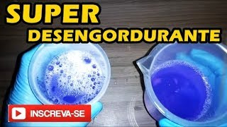 Receita de Desengordurante Caseiro