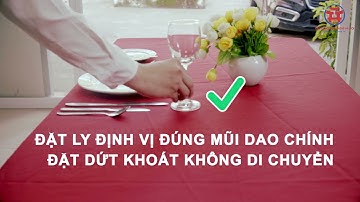 nghiệp vụ nhà hàng - MỘT SỐ LỖI THƯỜNG GẶP KHI SETUP BÀN