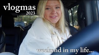 vlogmas week vlog  school, dinners, dates, a lovely holiday time