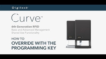 How to Override with the Programming Key | Curve RFID | Shared Use
