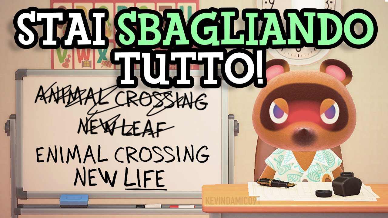 Come si pronuncia DAVVERO Animal Crossing Il gioco per 3DS si chiama NEW LIFE? YouTube Come si pronuncia DAVVERO Animal Crossing Il gioco per 3DS si chiama NEW LIFE? YouTube