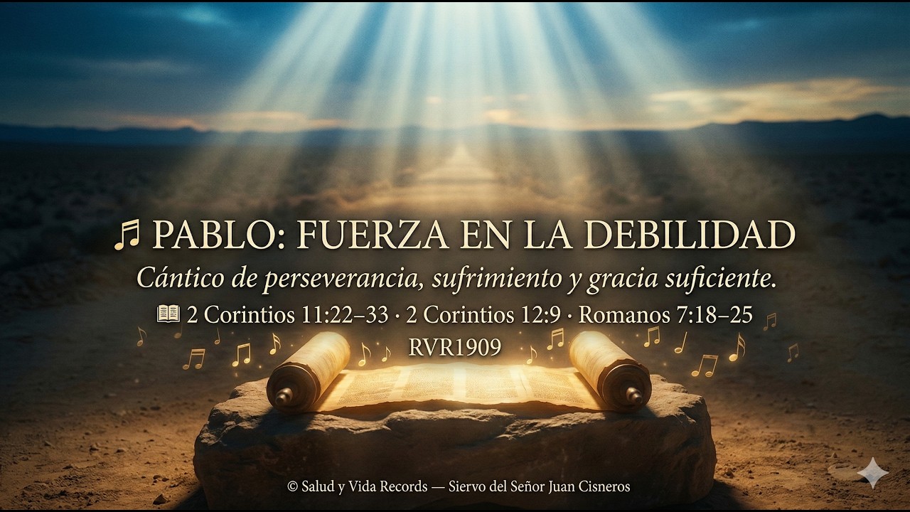 🎵 PABLO FUERZA EN LA DEBILIDADCántico de perse
