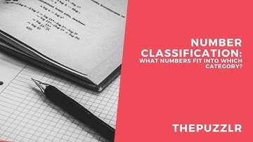 Classification of Numbers (Natural, Whole, Integers, Rational, Irrational, Real, Complex)