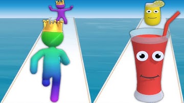 GIANT RUSH vs JUICE RUN - Double Games