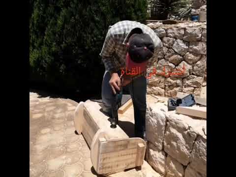 طريقة صناعة سرير هزاز للاطفال       