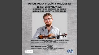 Danza D'Amore para Orquesta - Dorian Lamotte, Orquesta de Cámara de Chile