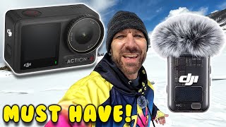 Must Have Accessory For The DJI Osmo Action 4 - Mic 2 Wireless