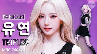 [4K] tripleS (트리플에스) YOOYEON (유연)  - 'Sad Girls Schemin'' @MusicBank 260612 UNOFFICIAL FANCAM