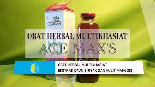 acemaxs | ace maxs | ace max's | ACEMAXS Obat Herbal Ekstrak Daun Sirsak& Kulit Manggis Multikhasiat