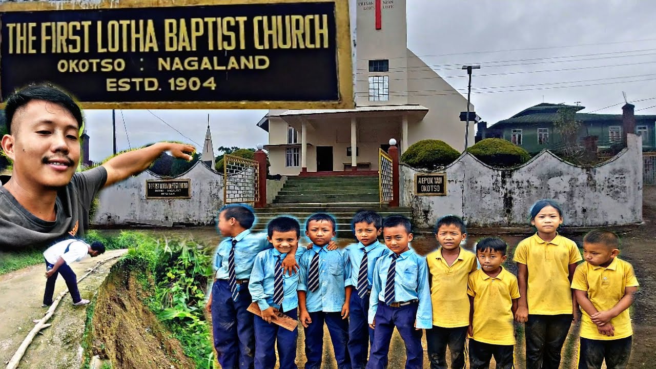 The first Lotha Baptist Church OKOTSO VILLAGE