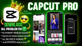 CapCut Pro New Update | Capcut No Internet Problem Solved | Capcut Pro Download