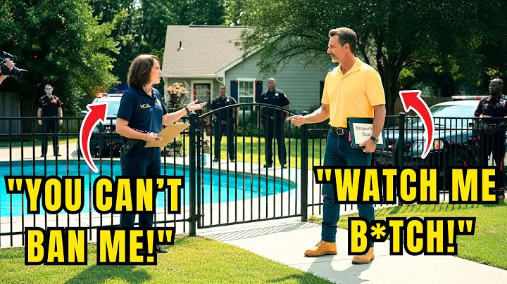 HOA Karen Called the Cops When I Denied Pool Access — You Won't Believe What Happened!