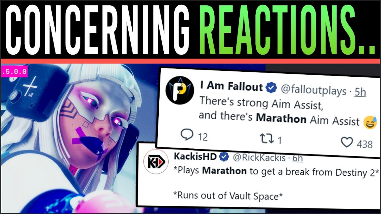 Destiny Streamer REACTIONS to Marathon Alpha (Its a mixed bag..)