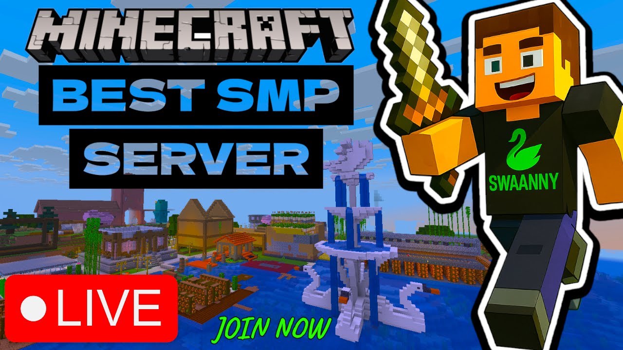 THE BEST SMP SERVER IN MINECRAFT 💎 LIVE - YouTube