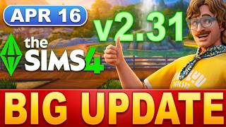 Sims 4 UPDATE 2.31 Patch Note - Console Marketplace   Major Fixes You NEED to Know!