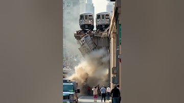 The bridge collapsed—the metro derailed, chaos followed. One disaster after another