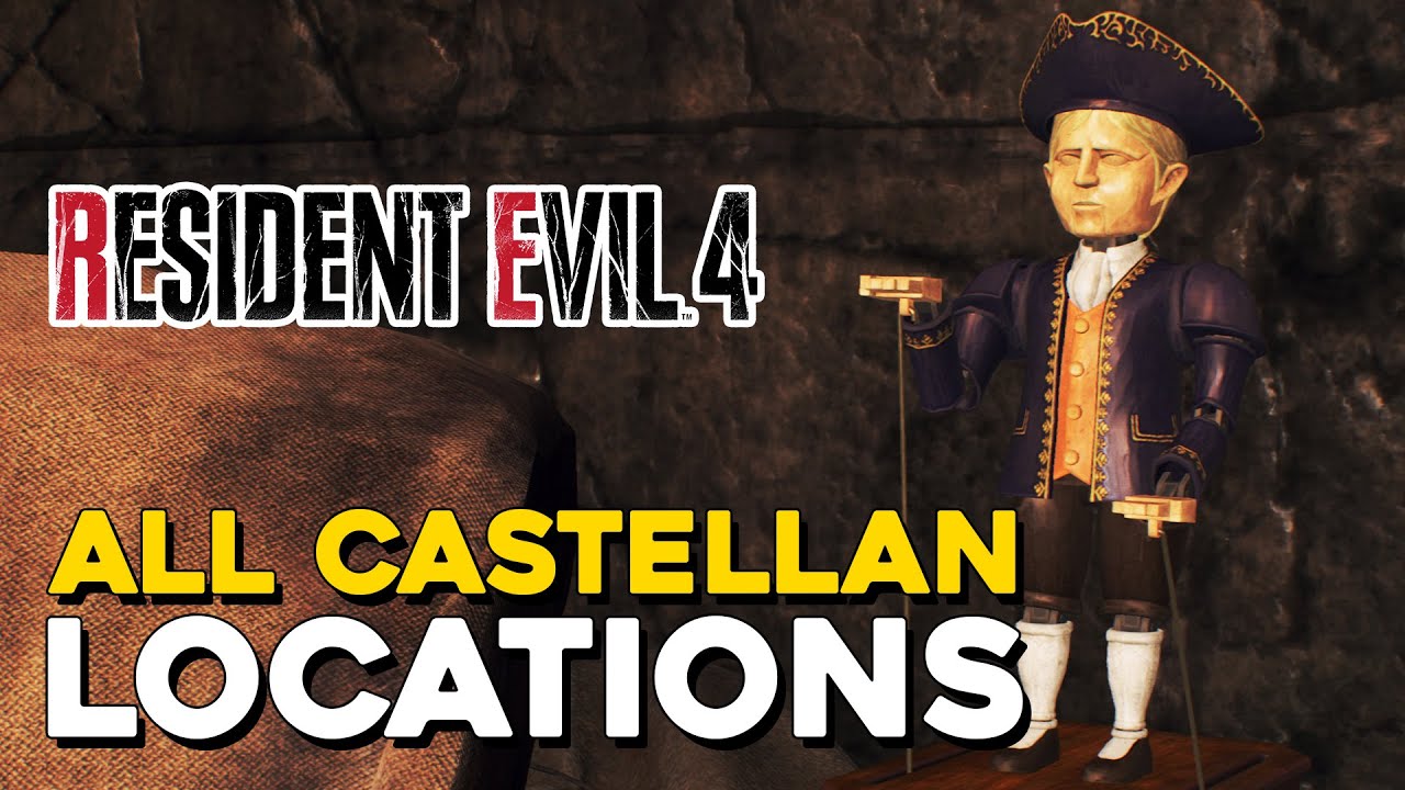 Resident Evil 4 remake Castellan locations