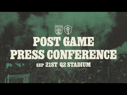 Austin FC Post-Match Press Conference: September 21, 2025