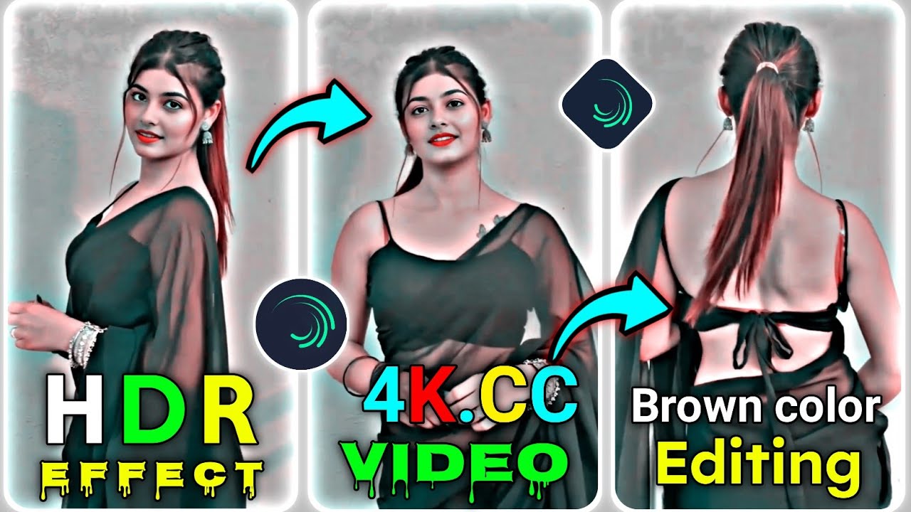 Trending🔥Alight Motion CC HDR Effect | Alight Motion Brown Effect Video Editing 