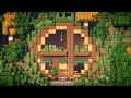 🍀 Minecraft : How to build a Cozy Wooden Mountain house | Easy Tutorial |
