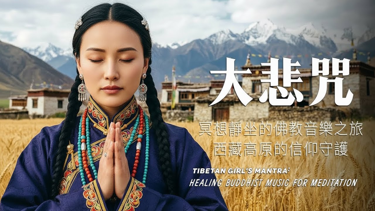 西藏金曲治愈音樂，空靈系女聲，寺廟晨鐘伴梵音，安撫靈魂，慰藉心靈，來自高原的清新聲音.