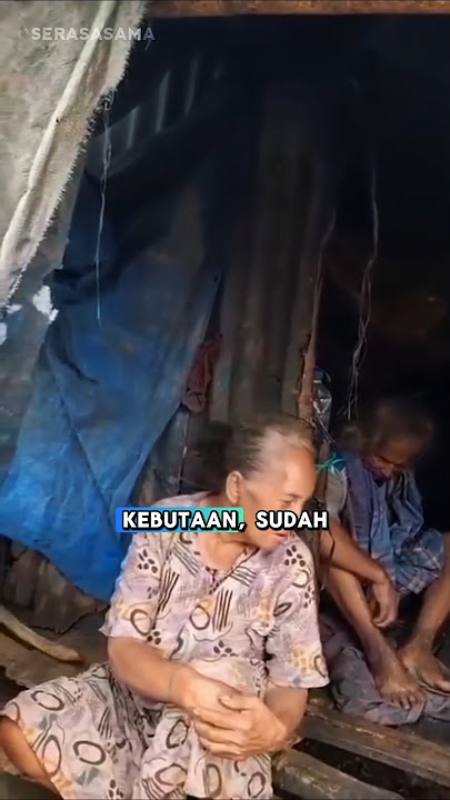 KISAH PASANGAN SUAMI ISTRI YANG HIDUP DI GUBUG PINGGIR JALAN YANG TAK LAYAK HUNI #status