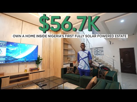 Inside Nigeria’s First Fully Solar Powered Estate