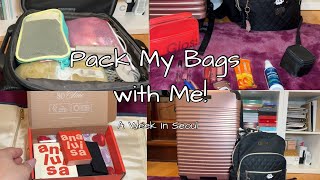 Pack My Bags With Me A Week In Seoul