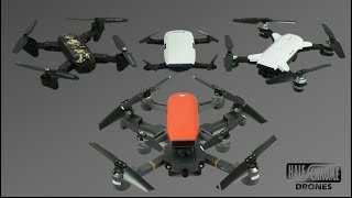 Half Chrome Battle Of The Clones. Dji Spark Vs Yh-19 Vs Dm107S Vs Attop Xt-1