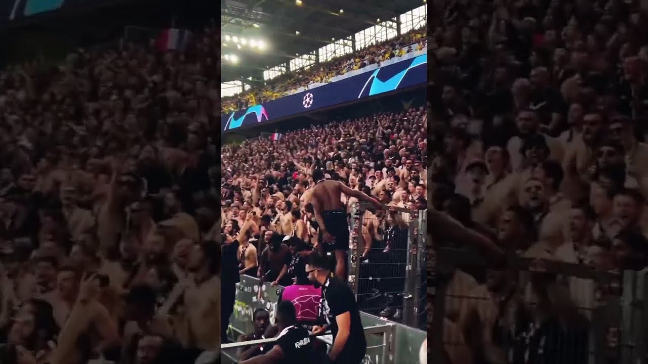 PSG Ultras In Dortmund Fanmoments Football Derby Fallguys Soccer