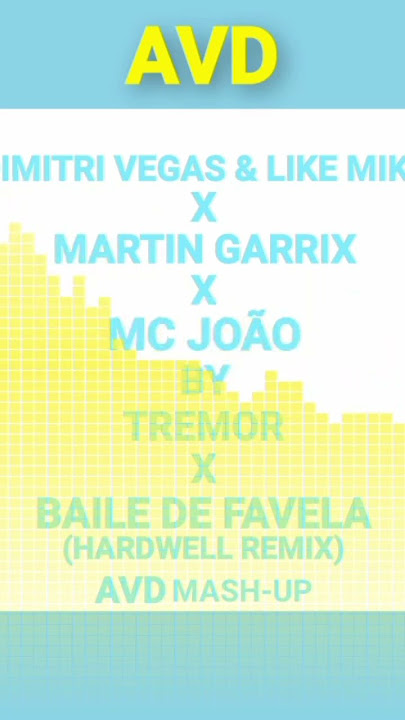 DV&LM X Martin Garrix X MC João By Tremor X Baile De Favela (Hardwell Remix) (AVD MASHUP)